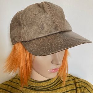 Vintage Leather Cap
